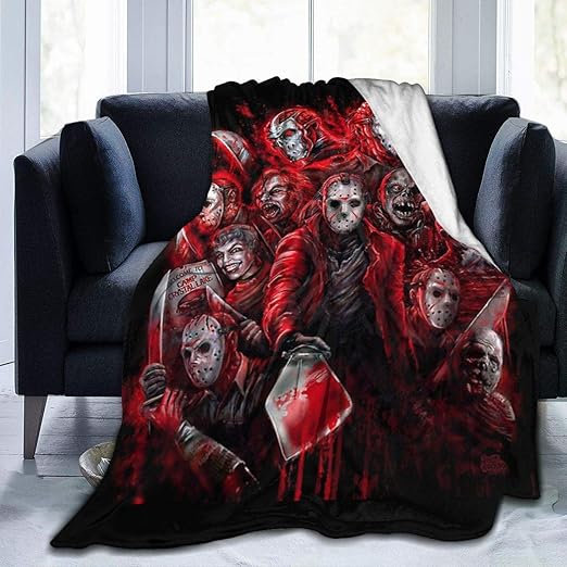 Amazon.com: Jason-Voorhees Soft Plush Throw Blanket - Super Fuzzy Warm