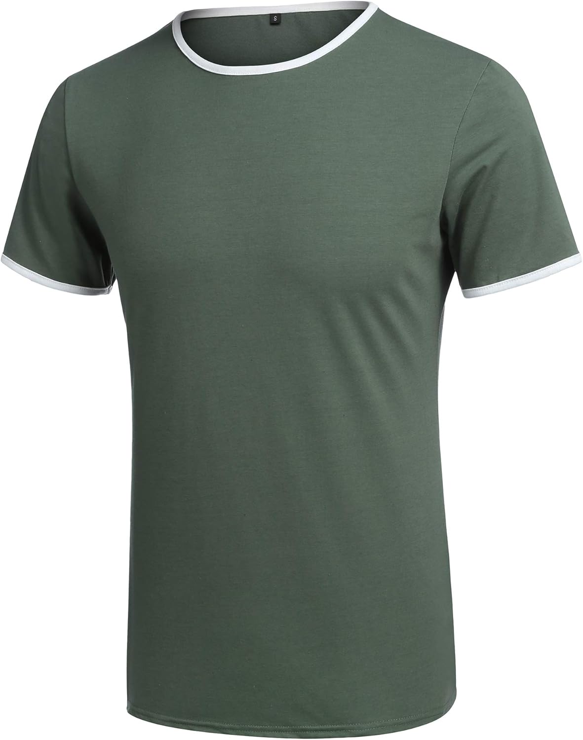 URRU Mens Gym Fitness Workout Muscle Tops Casual Short Sleeve Slim Fit Bodybuilding T Shirt S-XXL at  Men’s Clothing store