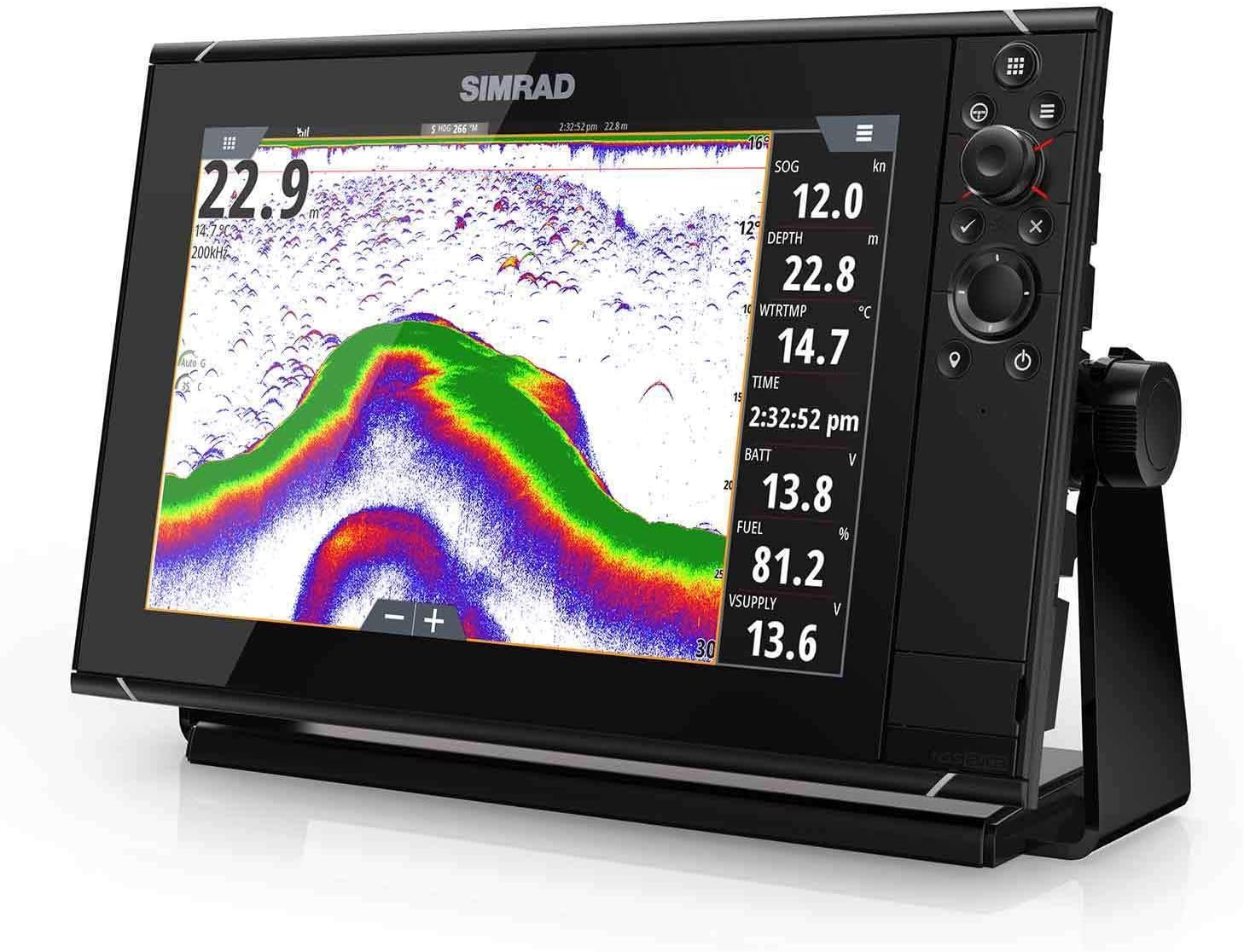 SIMRAD NSS12 evo3 Multifunction Display with Insight USA Lake and Coastal Charts eBay