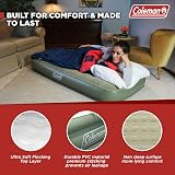 Coleman Airbed Comfort Bed Single Camping Mat 188 x 82 x 22 cm Green view 3