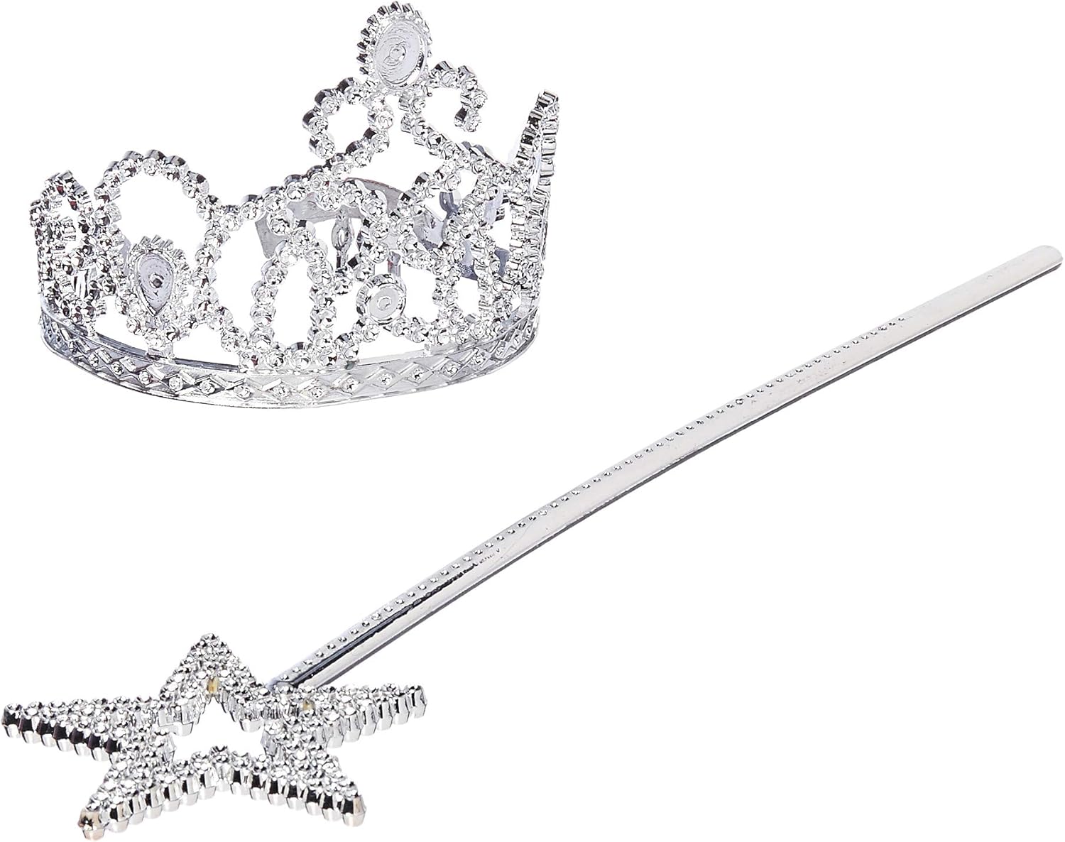 Birthdayexpress Princess Tiara & Wand Set (1) Party Supplies Amazon.co