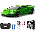 YUAN PLAN Remote Control Car, 1/24 2.4GHz 4WD RC Drift Cars High Speed Racing Car with 2 Rechargeable Batteries Extra Tires Toy Car RC Cars for Adults Boys