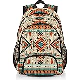 Pardick Aztec Backpacks for Boys Girls Travel Laptop Backpack Waterproof School Backpack with Laptop Compartment Teens Backpack Casual Daypack College Bookbag