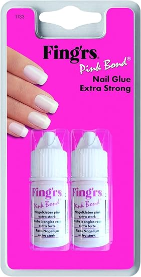 Fingrs Colle Pour Ongles Rose Bond 1er Pack 1 X 2 Pièces