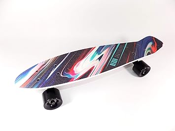 Amazon Co Jp Rekon プラスチックスケートボードキューザーボード グラフィックグリップ スポーツ アウトドア