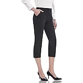 Tapata Women Capri Dress Pants Wear to Work Stretchy Business Casual Slacks for Summer Professional Dressy Crop Pants