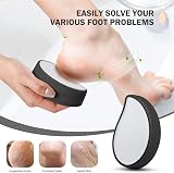BEZOX 3in1 Nano Glass Foot File & Stainless Steel Foot Rasp Pedicure Tool view 3