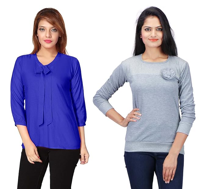 amazon ladies cotton tops
