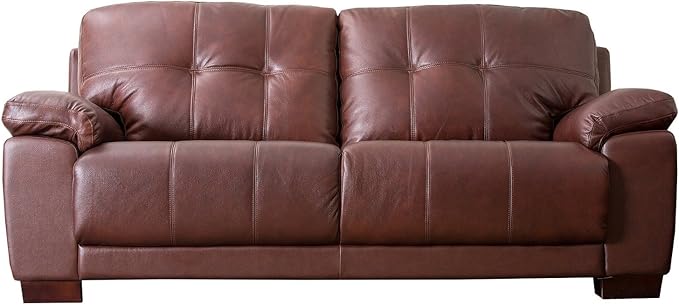 Amazon.com: Abbyson Living Abbyson Living Arjena Two Tone Leather Sofa