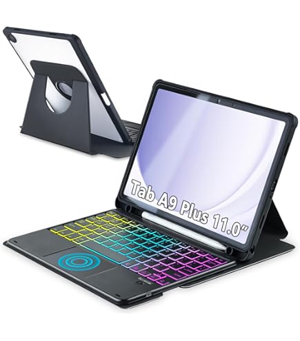 Amazon.com: Keyboard Cover with Mouse for Galaxy Tab S9 11 inch