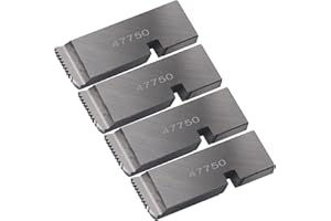 SHIGUAN 47750 Threading Machine Alloy Dies for Ridgid Thread-Making Machine Accessories, 1-Inch To 2-Inch Hs Hardened Steel Npt Pipe Dies Universal Die Heads Right-Handed