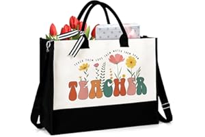 UAREHIBY Teacher Appreciation Gifts for Women with Tote Bag,Back To School Gift,Thank You Teacher Gifts from Student