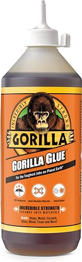 Gorilla Glue 1 Litre All-Purpose Adhesive Waterproof Expanding Formula