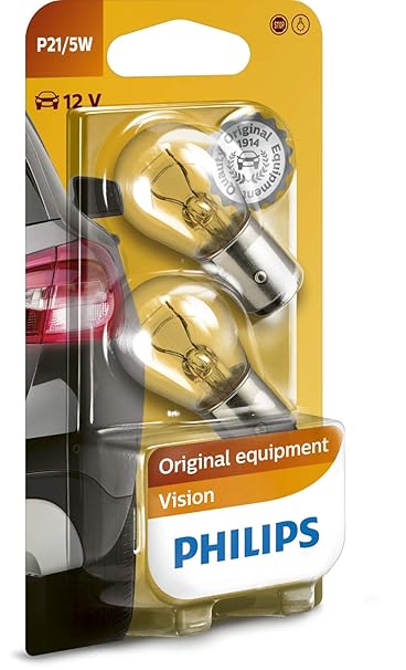 Philips 12499B2 Kugellampe Vision P21/5W