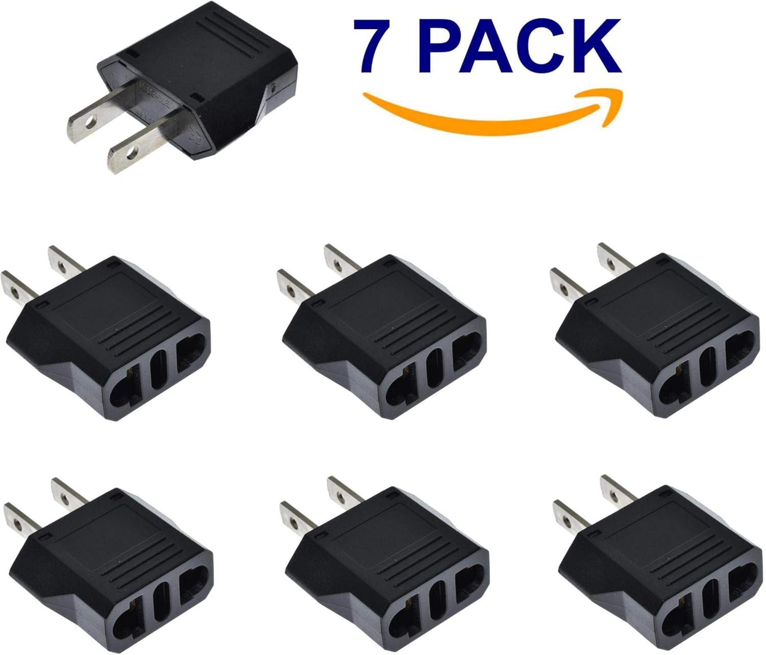 European to US Plug Adapter, Australia China Italy Switzerland Europe To US Plug Adapter, Best Simple Easy To Use Fireproof Safe US Travel Adapter, EU To US Plug Adapter, Outlet Adapter Europe To USA.: Home Audio & Theater