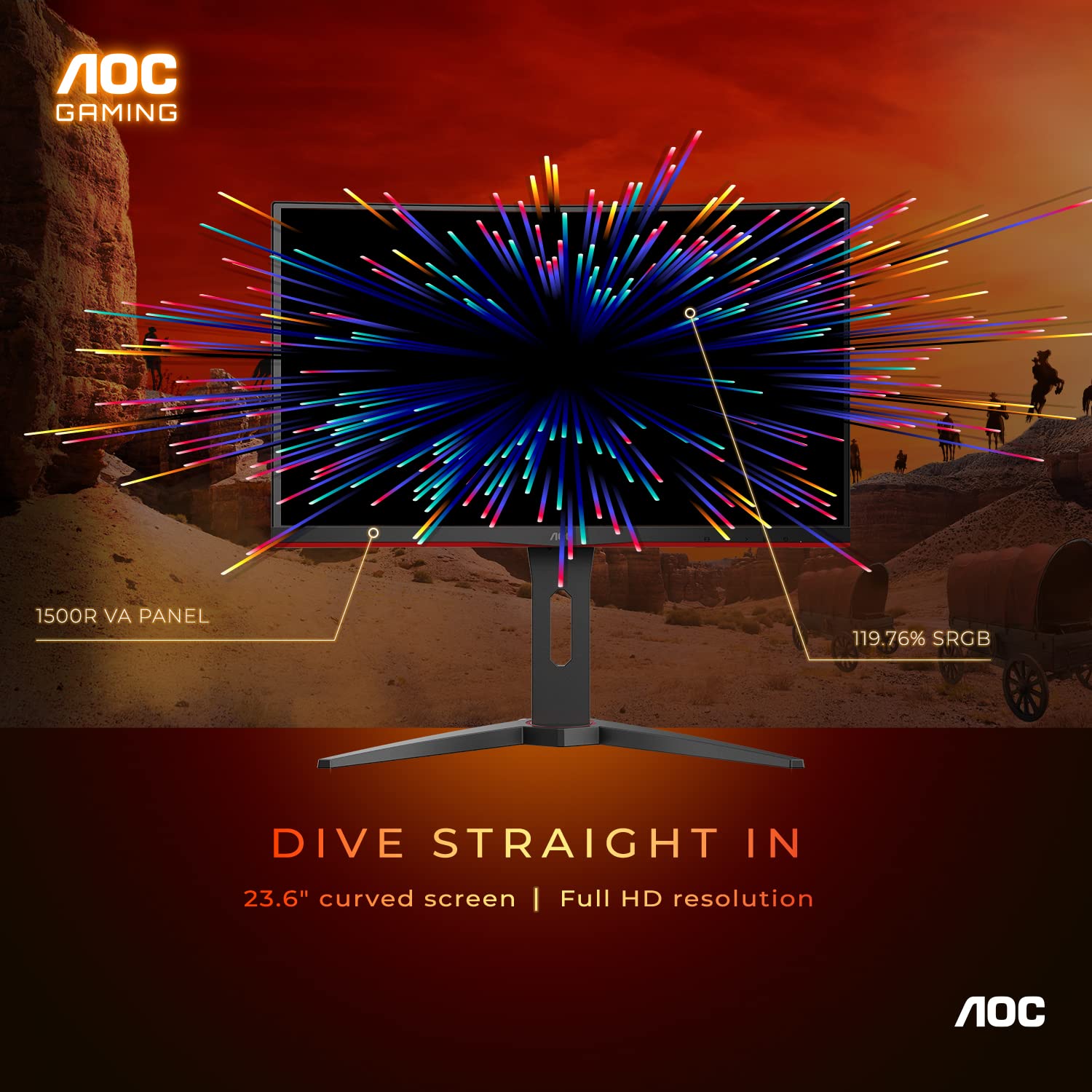 AOC C24G1A 24
