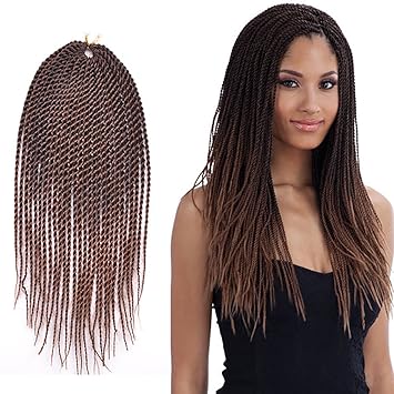 Amazon Com Wanya 18 Ombre Curly Senegalese Wavy Twist Crochet