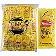 Gift Set: Mustard Packets (5.5g) – 100 Count with Spreader in Food-Safe Resealable Bag by CMC Products