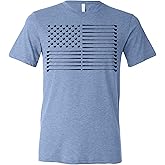 SwingJuice Golf T-Shirt Golf Flag Crew Neck Short Sleeve Funny Golf Shirt for Men and Women Blue XL