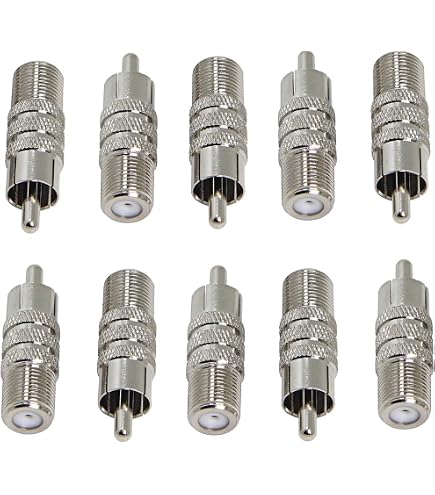 Boobrie 2-Pack BNC Female to UHF Female SO-239 BNC to UHF Jack Coax SO239 Connector