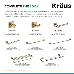 Kraus KEA-17737BG Ventus 24-inch Bathroom-Towel