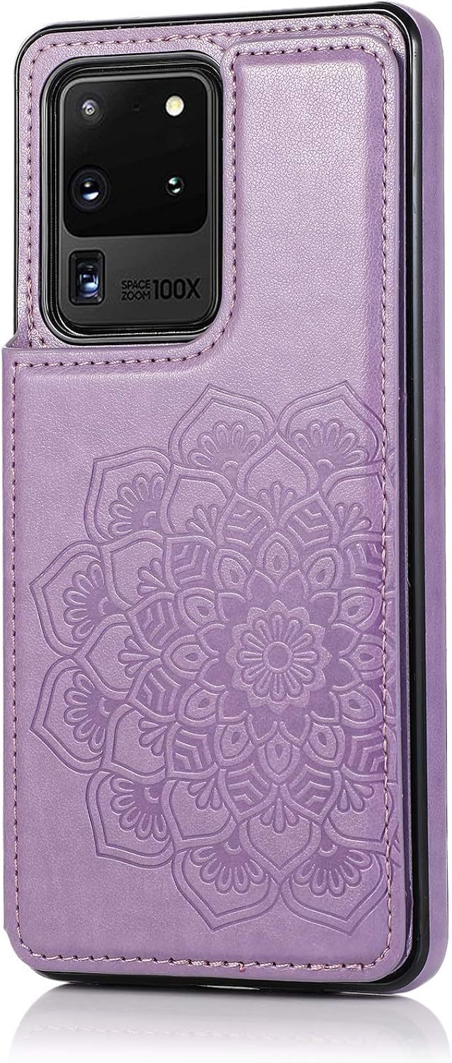 Case compatible with Samsung Galaxy S20 Ultra mobile phone case PU