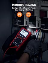 AstroAI Digital Multimeter 4000 Counts TRMS Auto-Ranging Volt Meter 600V view 4