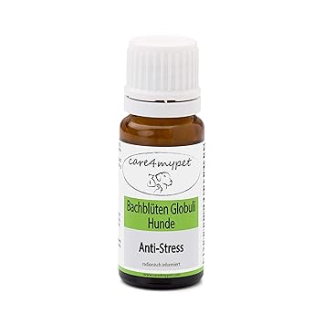 Care4mypet Bachblüten Globuli speziell für Hunde. Anti Stress kann beruhigend auf Negative Gemütszustände wirken. Für Hunde d