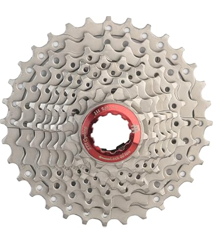 Amazon.com : microSHIFT H092 9-Speed 11-32 Cassette Nickel Plated