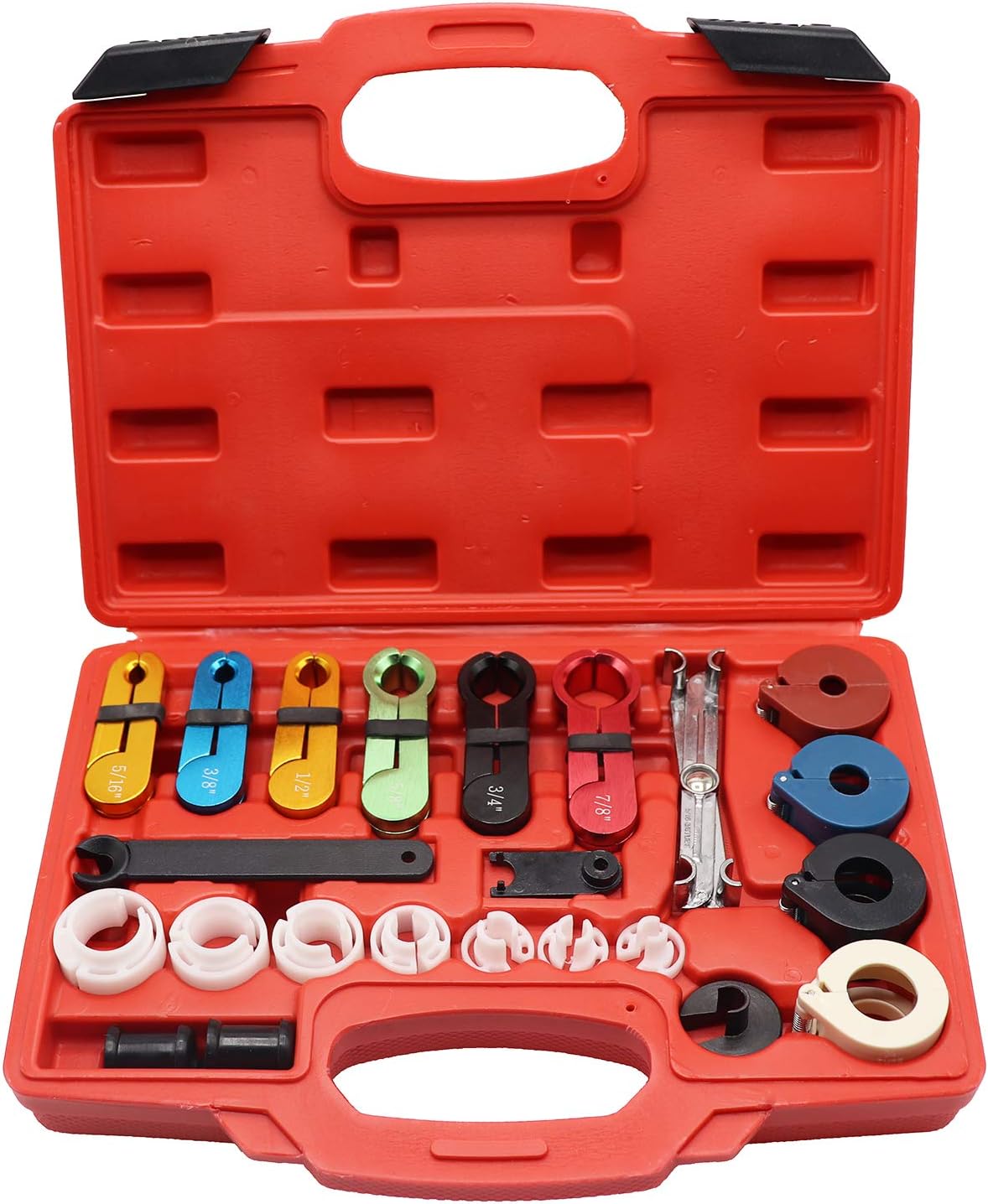 YOTOO Master Quick Disconnect Tool Kit 22pcs for Fuel Line Automotive Air Conditioner and Transmission Oil Cooler Line