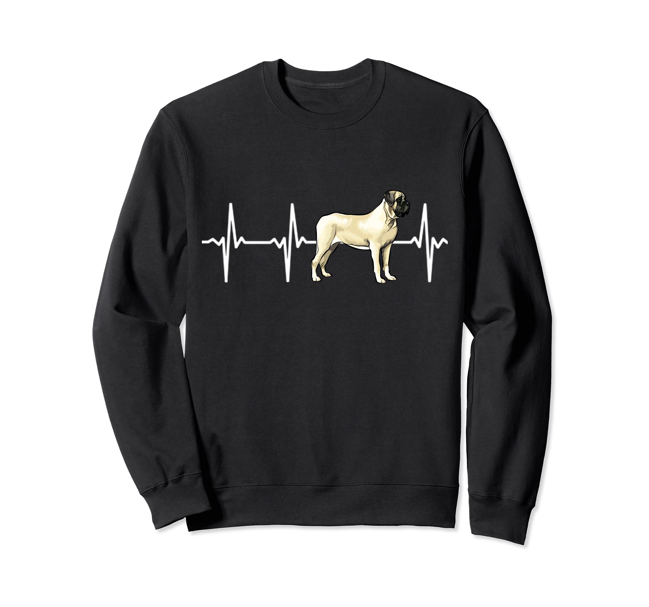 Mastiff Heartbeat Love My Dog Sweatshirt