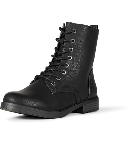 Amazon.com | TOMS Women's Ionie Boot, Black Nubuck Pu, 5 | Ankle