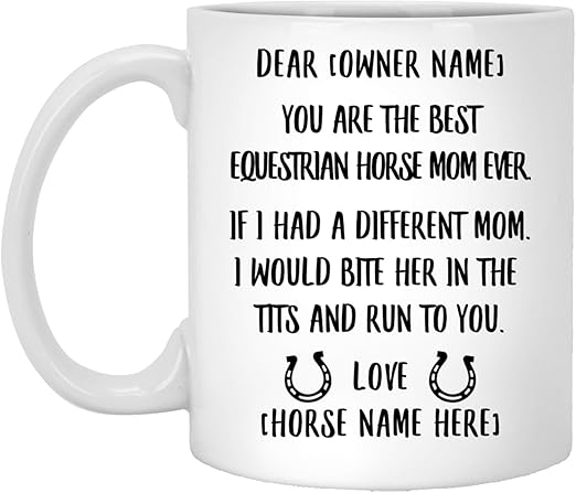 crazy horse lady mug
