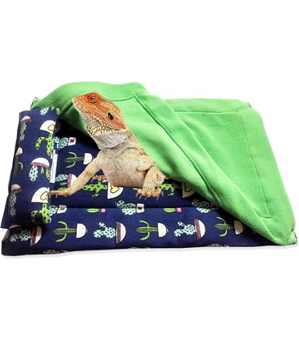 Reptile Carpet Mat - Non-Adhesive, Washable Tank Liner For Bearded Dragons, Geckos, Snakes (18x40 In)