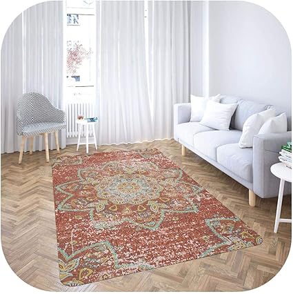 Amazon.de: Bedruckte Bodenmatte im europäischen Stil Wohnzimmer Küche