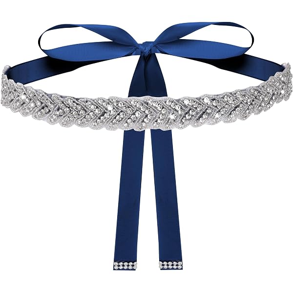 chinese dress ladies Sennowe - Women's Belt - Navy Blue Suede