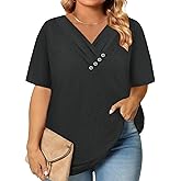 Plus Size Clothes Summer Tops for Women Trendy Fashion Clothing Oversized Tshirts Shirts Blouses L-4XL