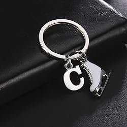 LIKGREAT Ice Skate Keychain Figure Skating