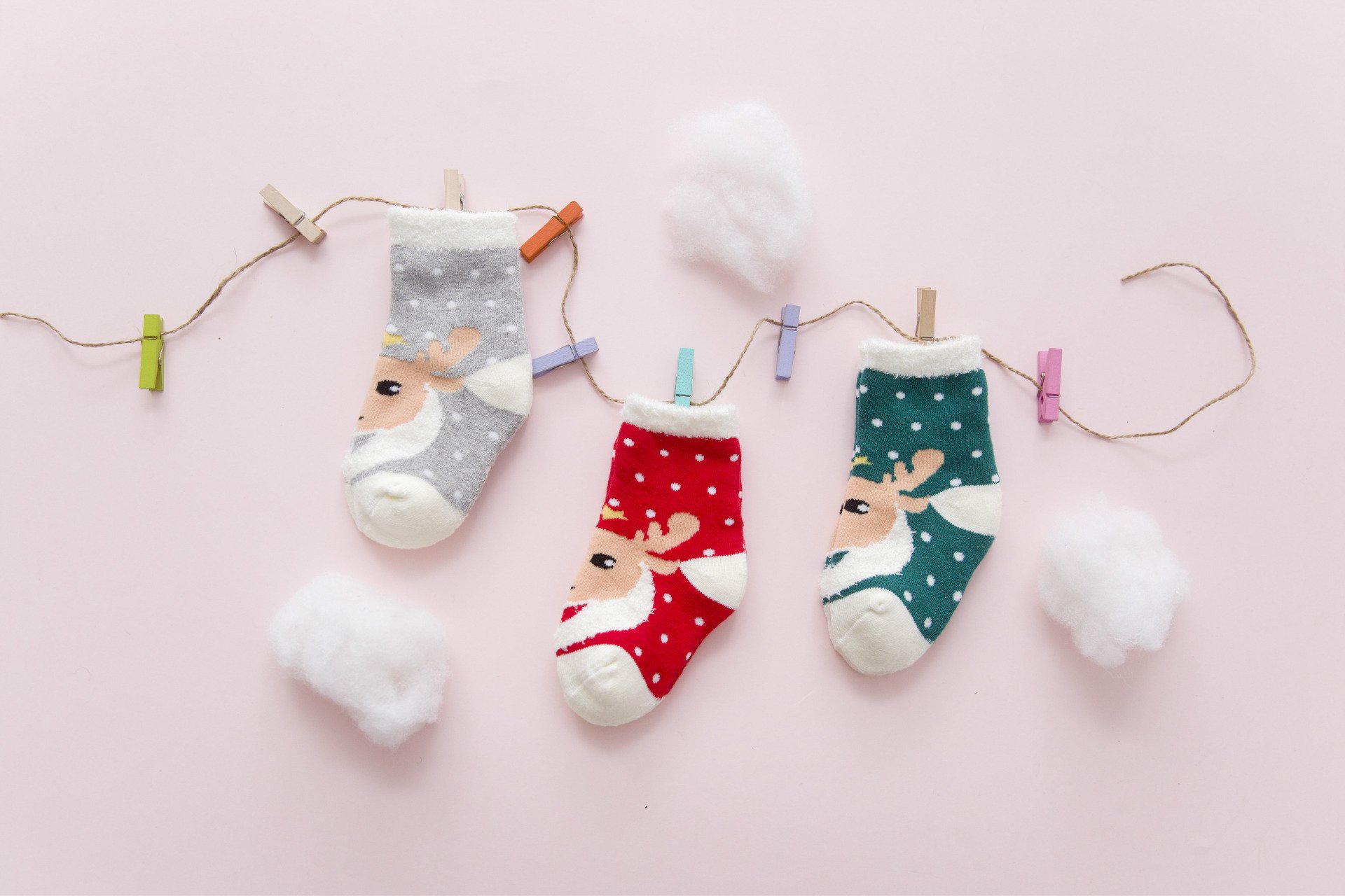 Organic Baby Socks Baby Boy Athletic Socks 0-12 Months Christmas Socks 6 Pairs