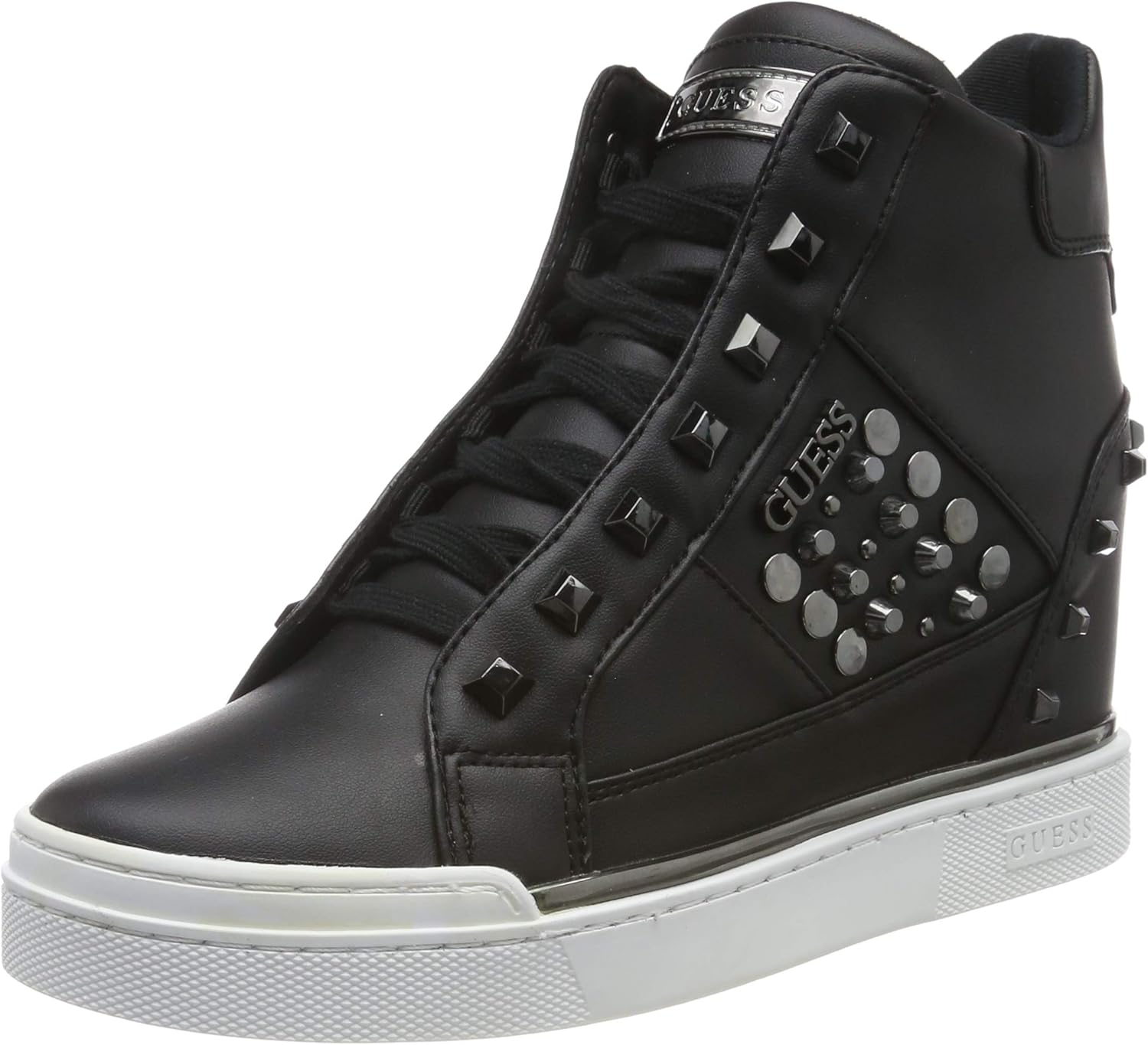 GUESS Women's High HiTop Trainers Fashion Sneakers