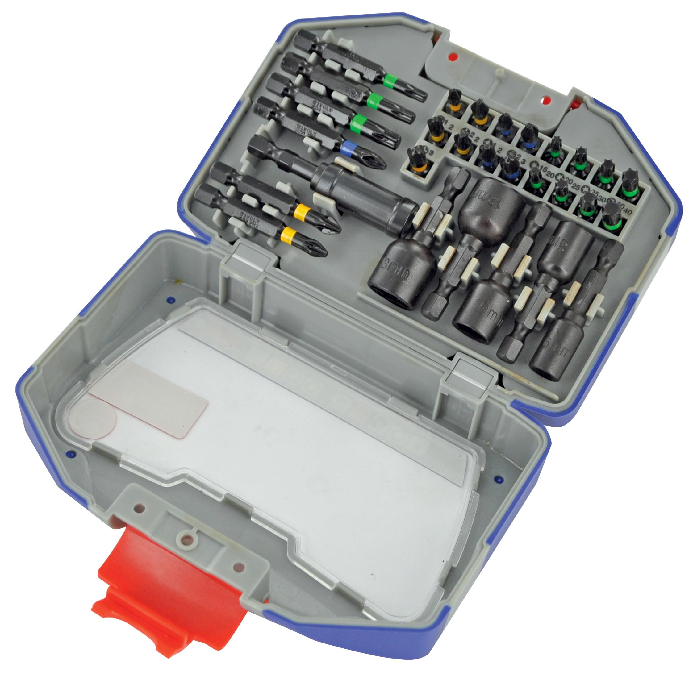 Tivoly 11521572011 29-Piece Screwdriver Set and Tie Impact Shock Series, Black