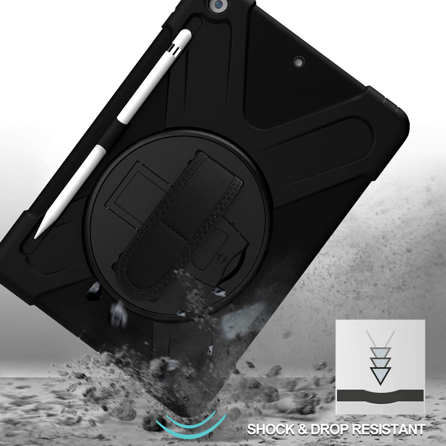 ProCase Rugged Case for iPad 9th/ 8th/ 7th Generation 10.2