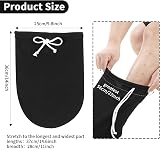 Prasacco Cast Sock Cover Adjustable Washable Below Knee Protector Black view 2