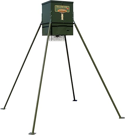 Amazon Com Texas Hunter Wildlife Deer Feeder W 8 Foot Heavy