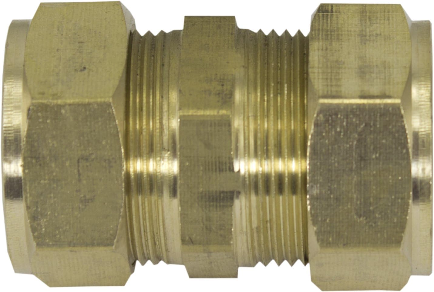 Duda Solar BRASS-Comp075 3/4" Brass Compression Coupling Fitting, 1" ID