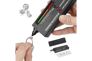 High-Precision Diamond Tester - Diamond Checker Tool, Dimond Tester Pen for Jewelry Enthusiasts and Professionals (No Battery