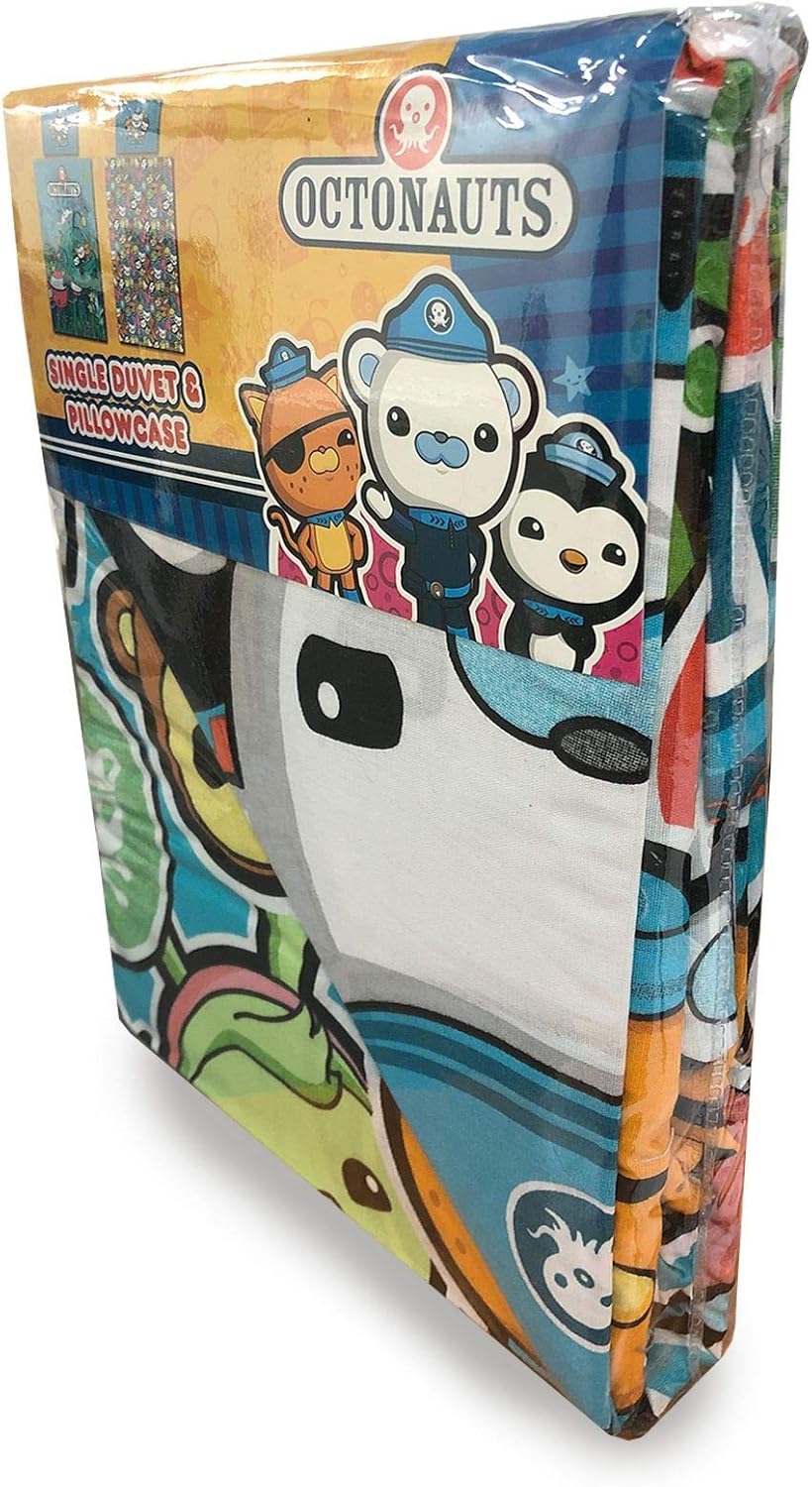 Octonauts Duvet Cover and Pillowcase, 50Percent_Polyester, Multi