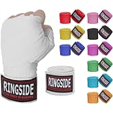 Ringside Mexican Style Boxing Hand Wraps 180" | Semi-elastic cotton blend, thumb loop, hook-loop closure, wrist support, knuckle coverage, for boxing, MMA, Muay Thai