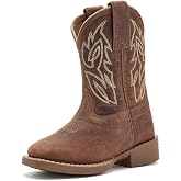 Justin Canter Junior Kids' Western Cowboy Boots - Durable, Comfortable, and Stylish Footwear