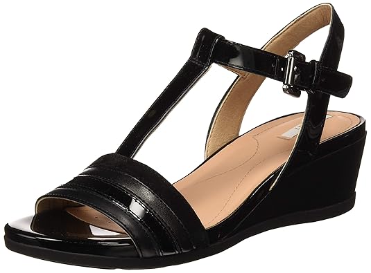 Geox Damen D Marykarmen C Peeptoe Sandalen